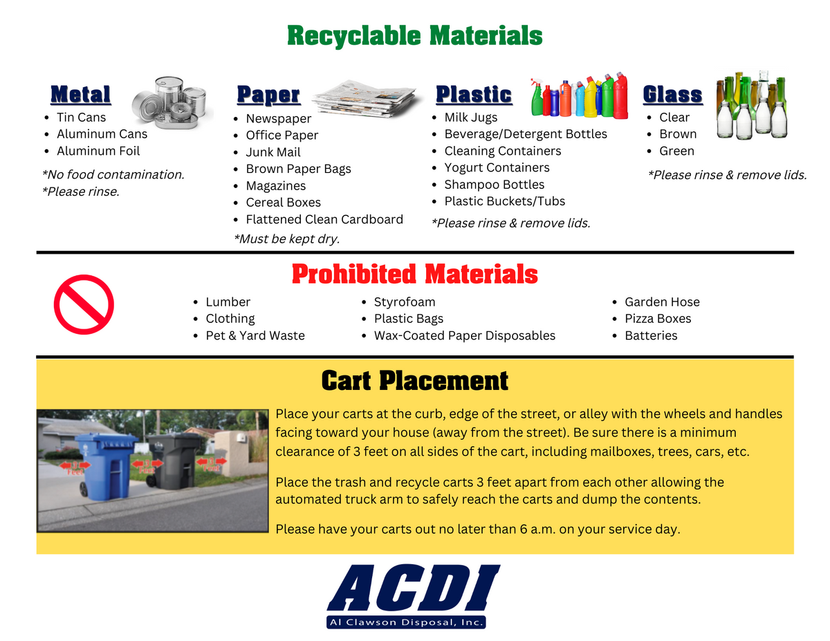Recycling Al, Clawson Disposal, Inc.